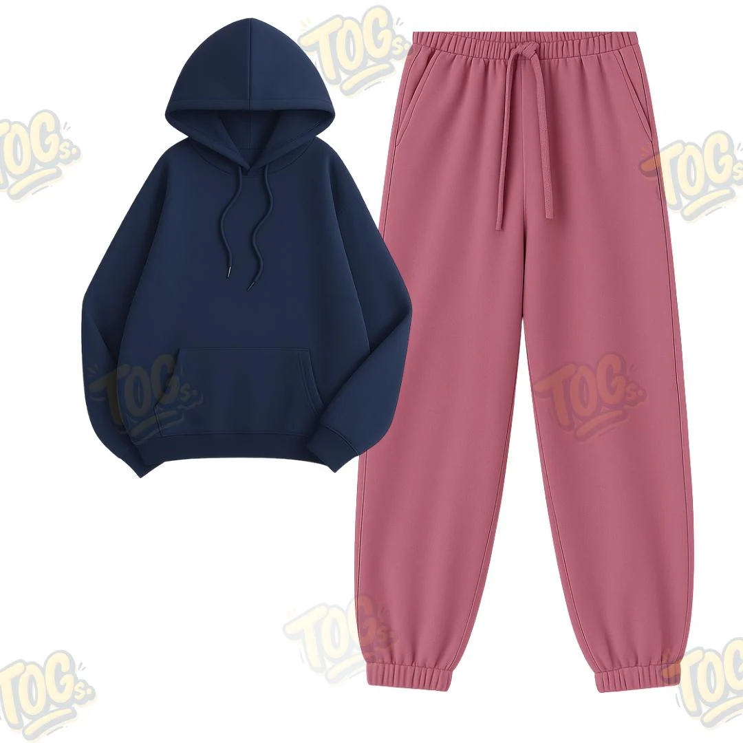 Baggy Sweatpant With Oversized Hoodie - Image 4