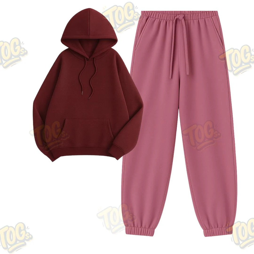 Baggy Sweatpant With Oversized Hoodie - Image 6