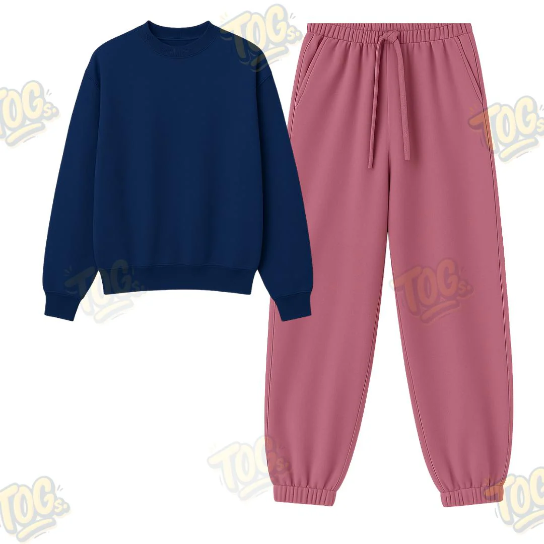 Baggy Sweatpant With Oversized Sweatshirt - Image 3