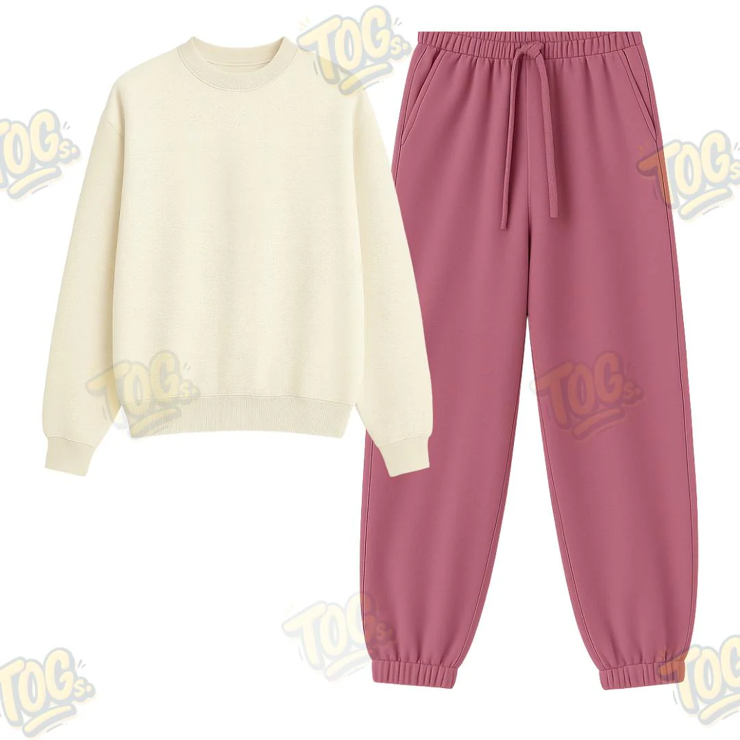 Baggy Sweatpant With Oversized Sweatshirt - Image 4