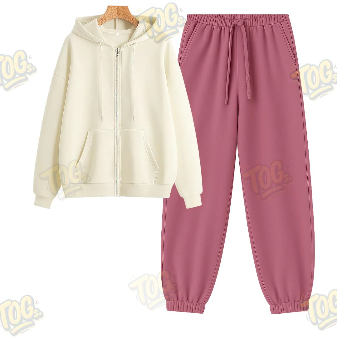 Baggy Sweatpant With Oversized Zipper - Image 5