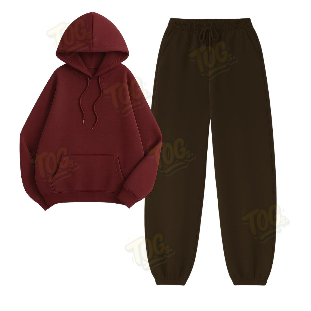Baggy Sweatpant With Oversized Hoodie - Image 3