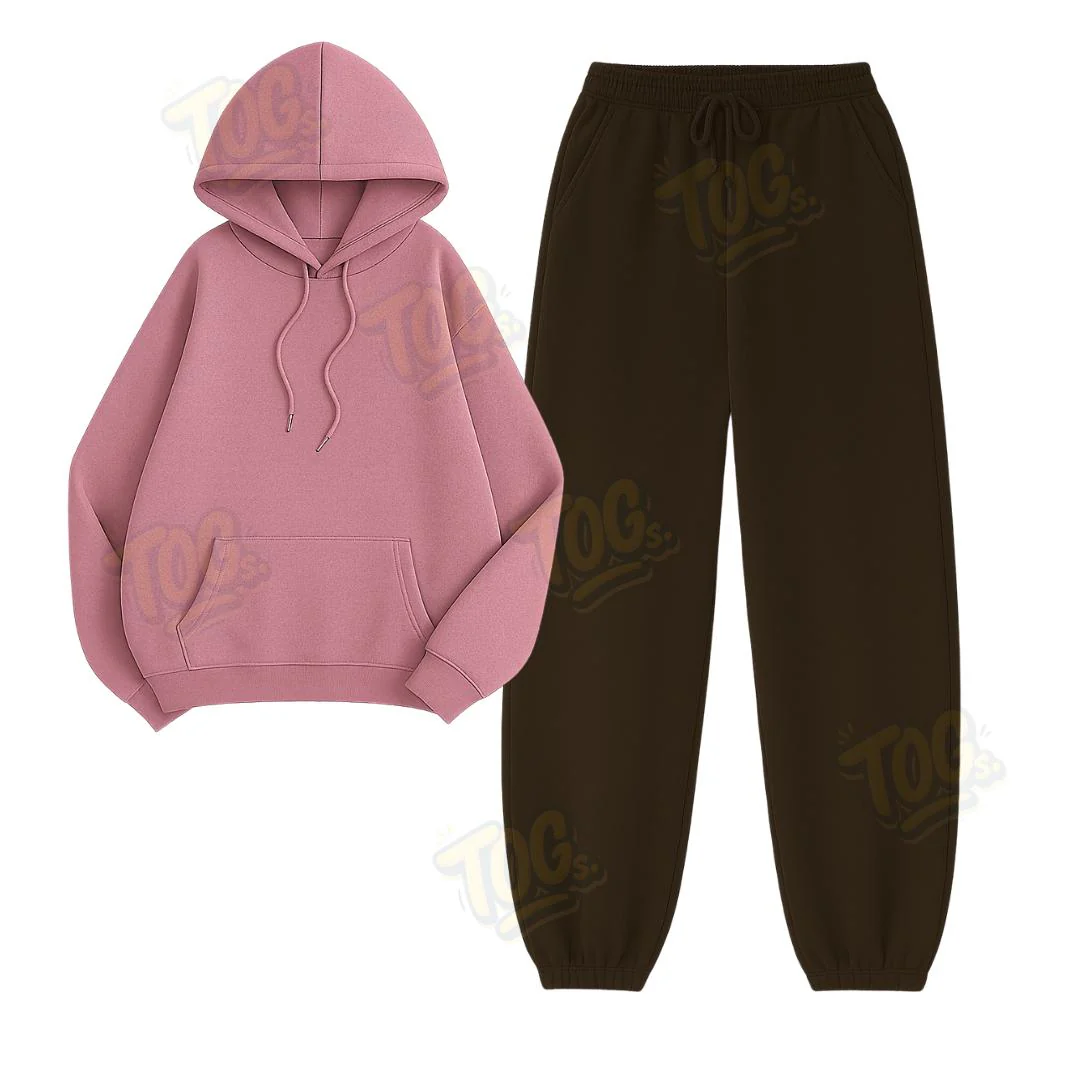 Baggy Sweatpant With Oversized Hoodie - Image 4