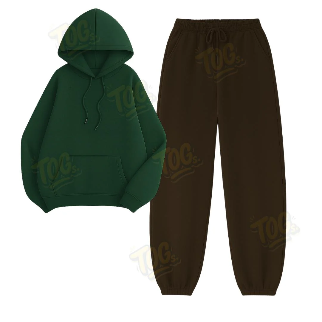 Baggy Sweatpant With Oversized Hoodie - Image 6