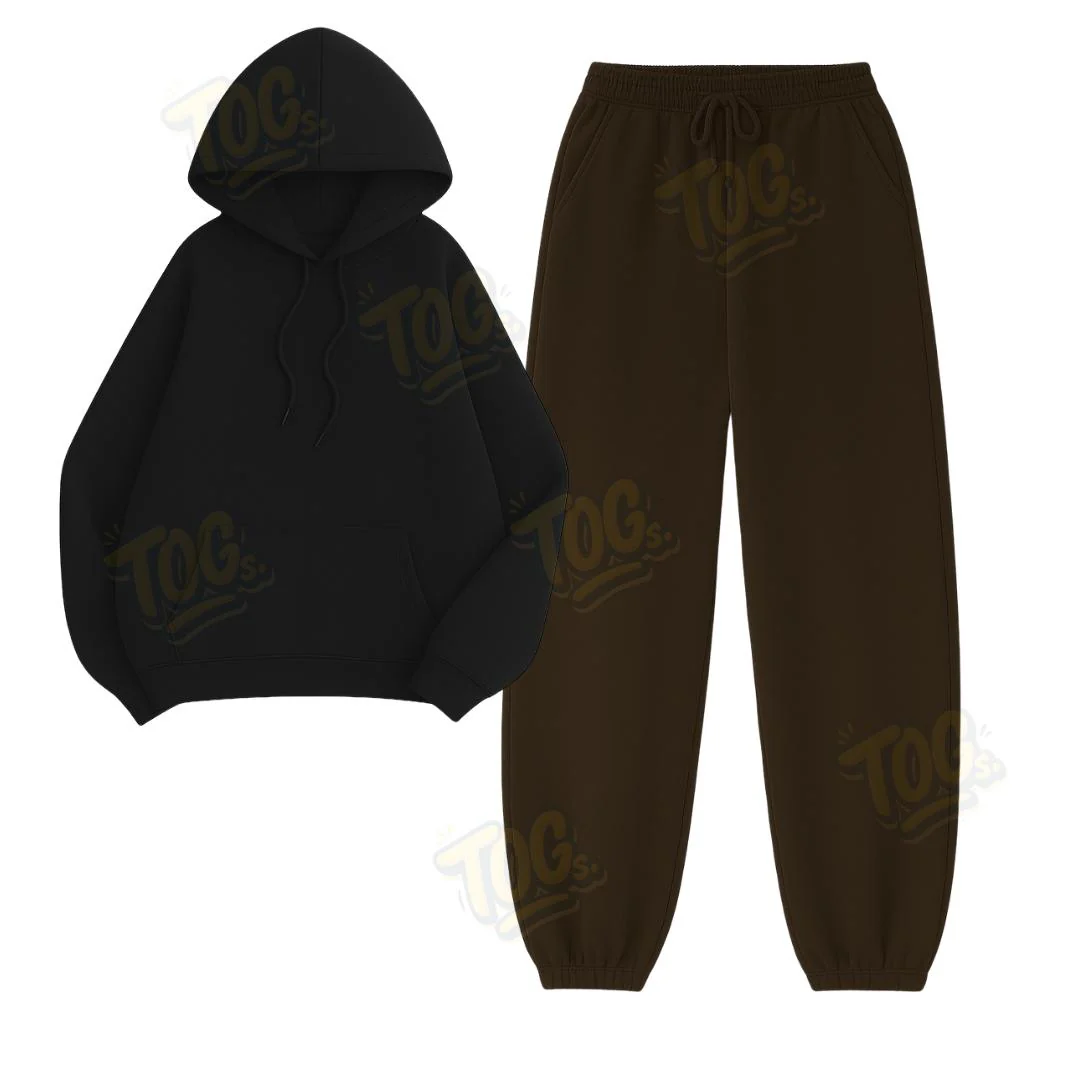 Baggy Sweatpant With Oversized Hoodie - Image 7