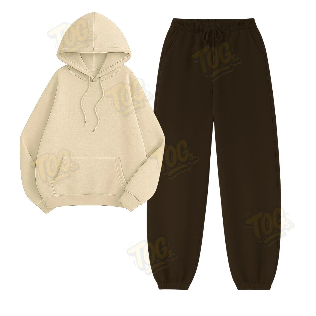 Baggy Sweatpant With Oversized Hoodie - Image 8