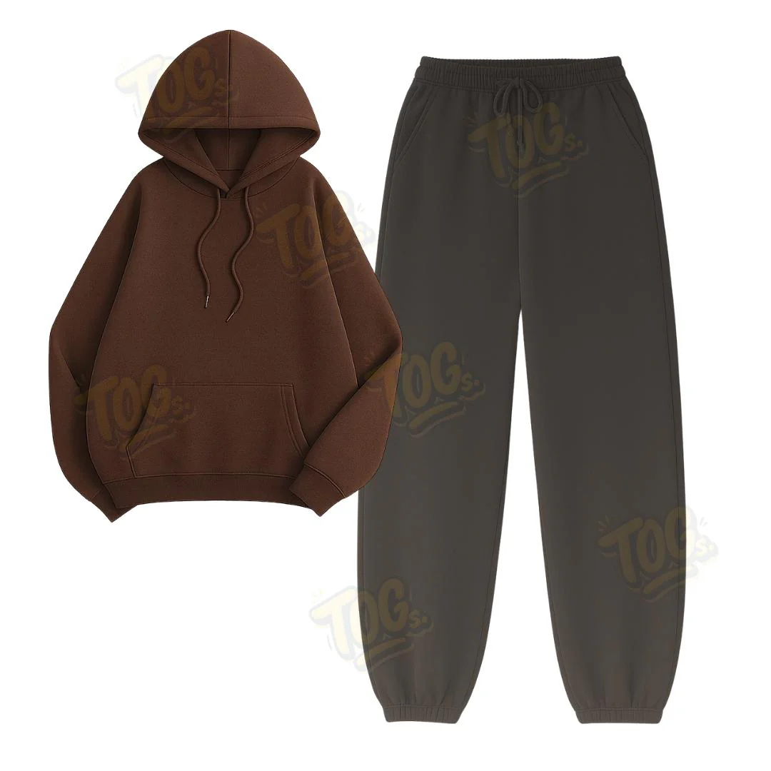 Baggy Sweatpant With Oversized Hoodie - Image 3