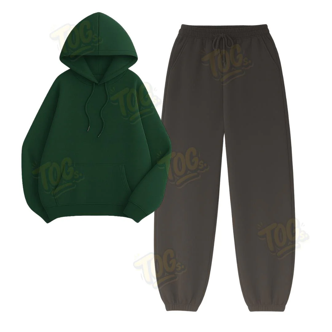 Baggy Sweatpant With Oversized Hoodie - Image 4