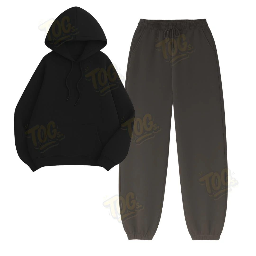 Baggy Sweatpant With Oversized Hoodie - Image 8