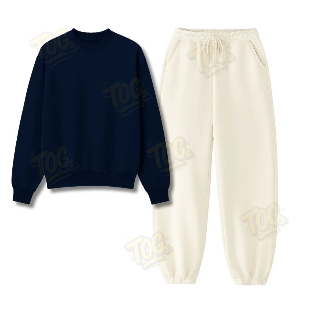 Baggy Sweatpant With Oversized Sweatshirt - Image 9