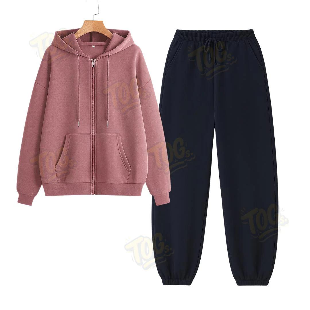 Baggy Sweatpant With Oversized Zipper - Image 5