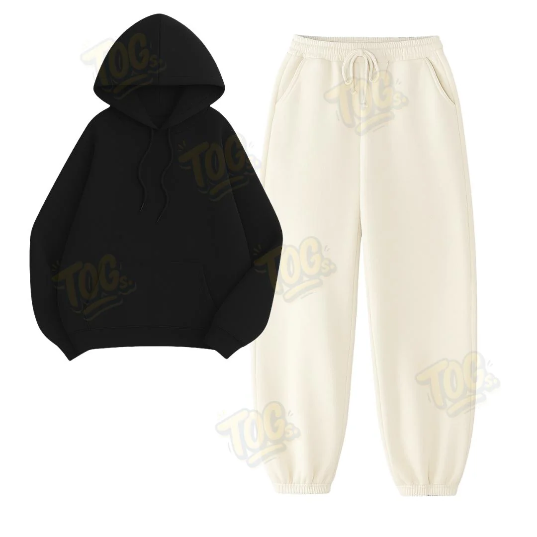 Baggy Sweatpant With Oversized Hoodie - Image 3